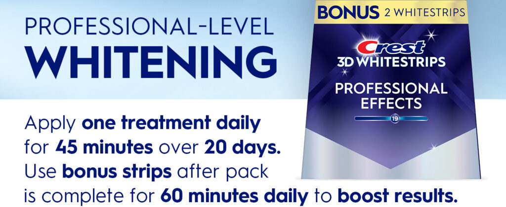 Crest 3D Whitestrips